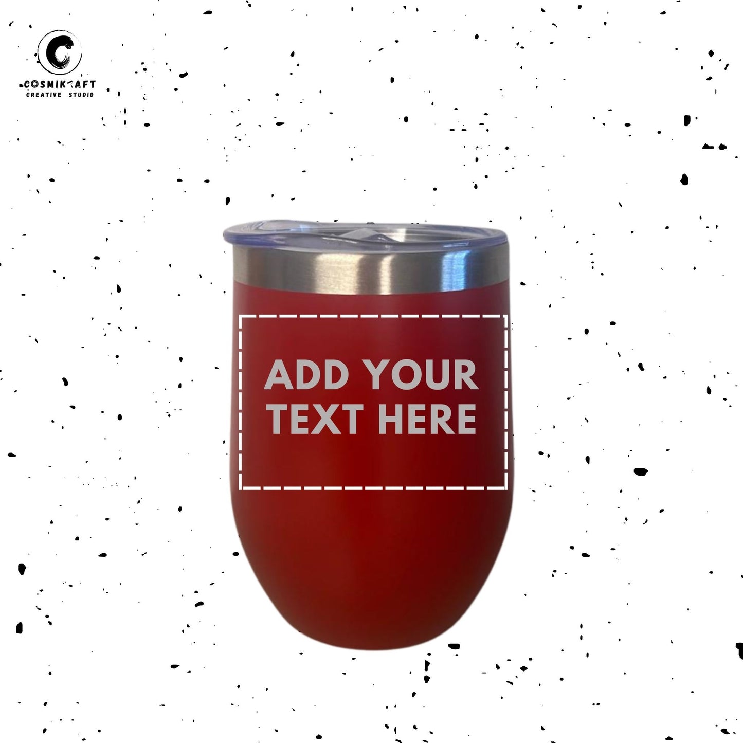 Custom Engraved Coffee Tumbler – Your Mark, Etched in Steel