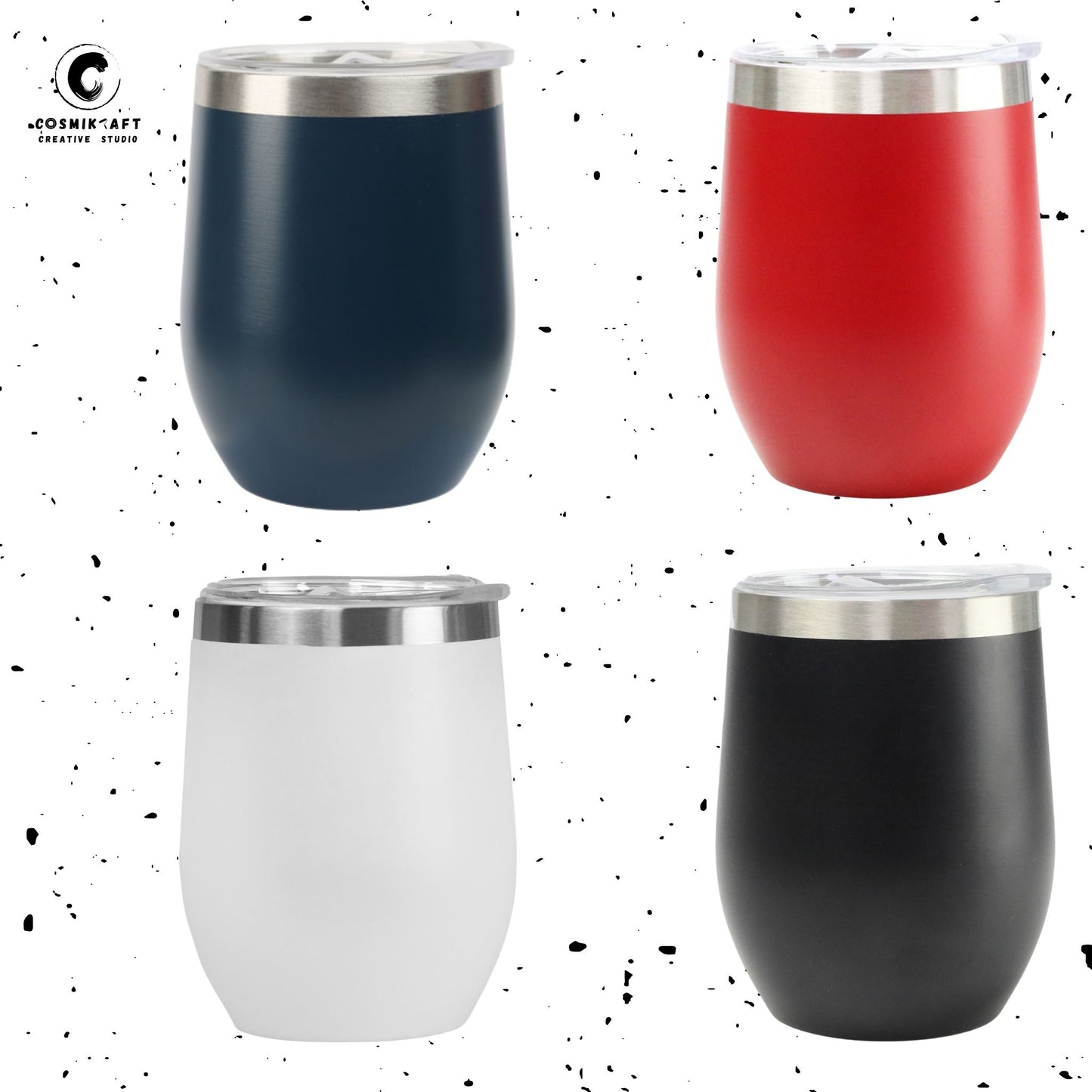 Custom Engraved Coffee Tumbler – Your Mark, Etched in Steel