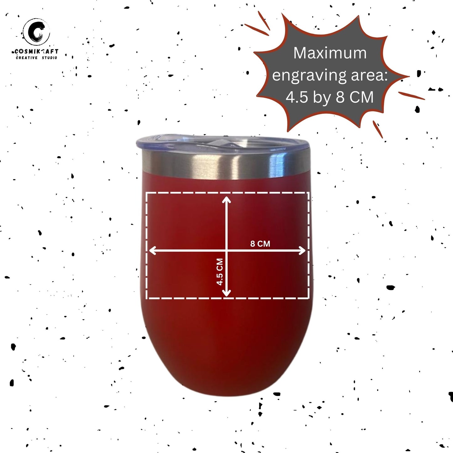 Custom Engraved Coffee Tumbler – Your Mark, Etched in Steel