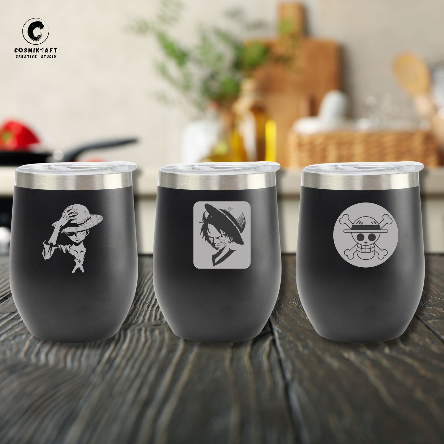 Custom Engraved Coffee Tumbler – Your Mark, Etched in Steel