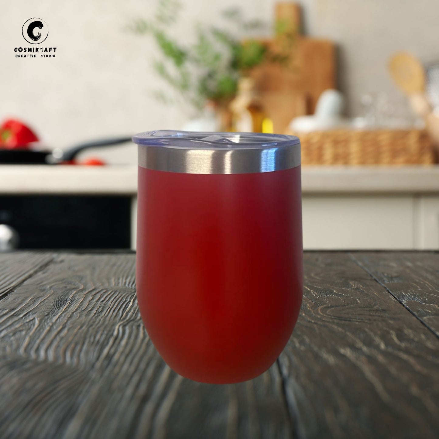 Custom Engraved Coffee Tumbler – Your Mark, Etched in Steel