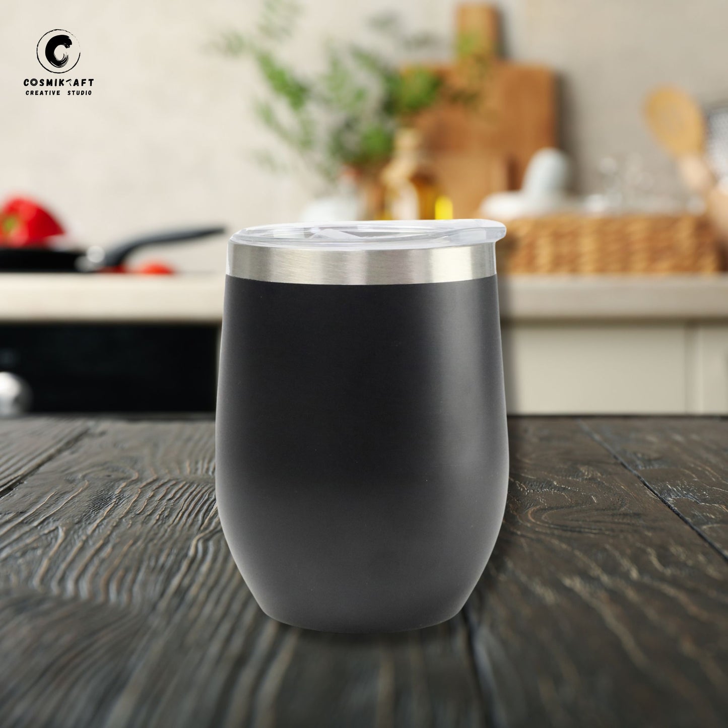 Custom Engraved Coffee Tumbler – Your Mark, Etched in Steel