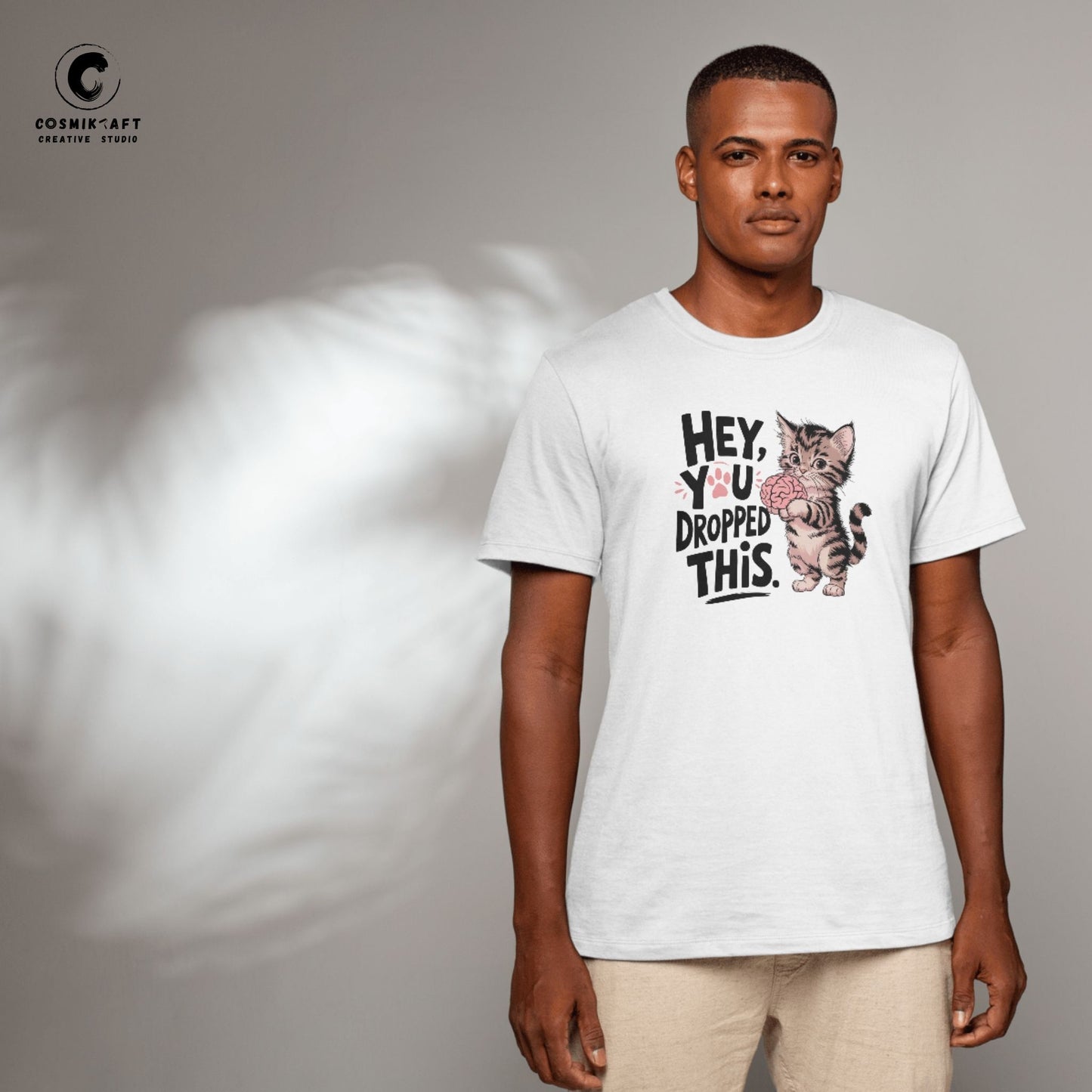 Hey You Dropped This - Cat T-shirt