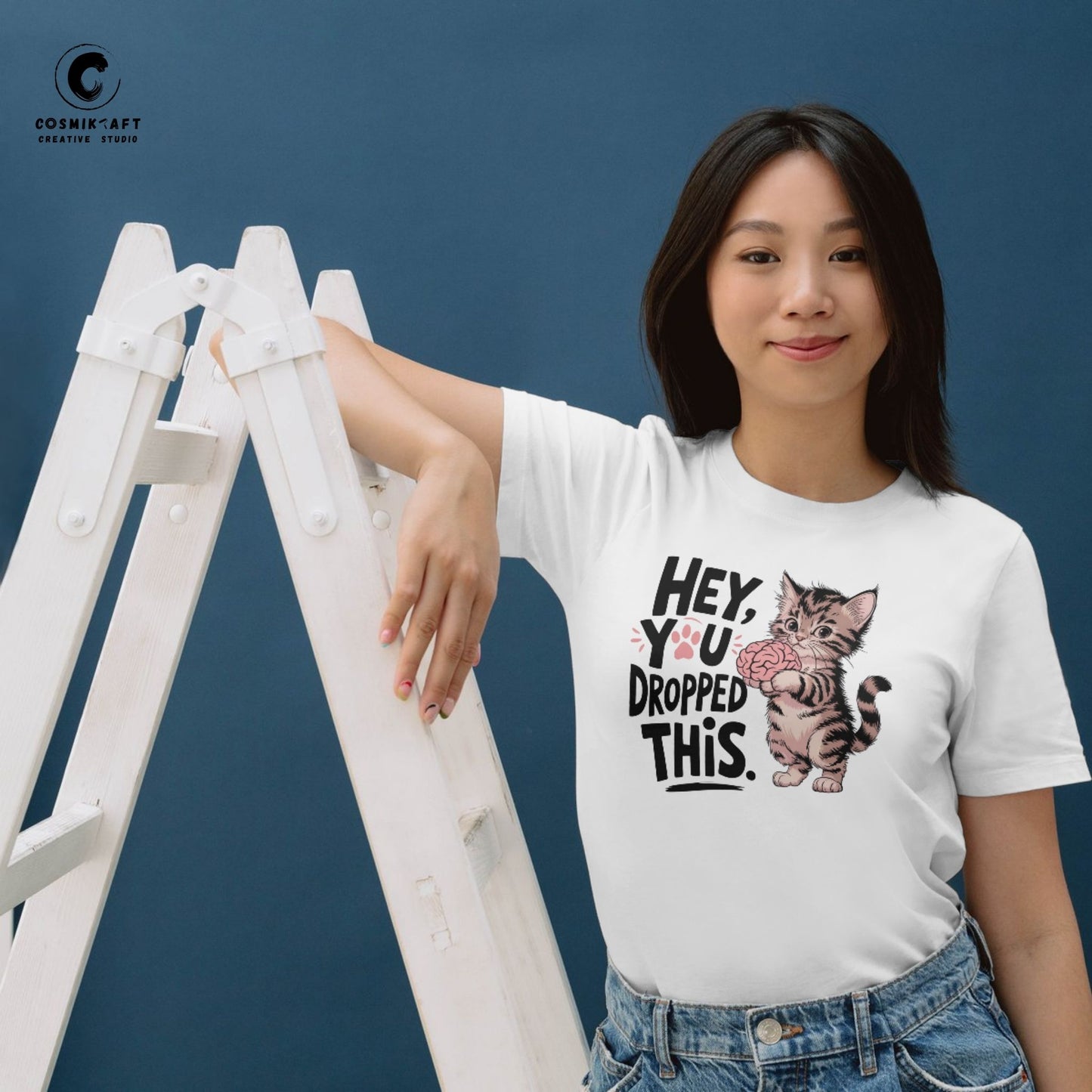 Hey You Dropped This - Cat T-shirt