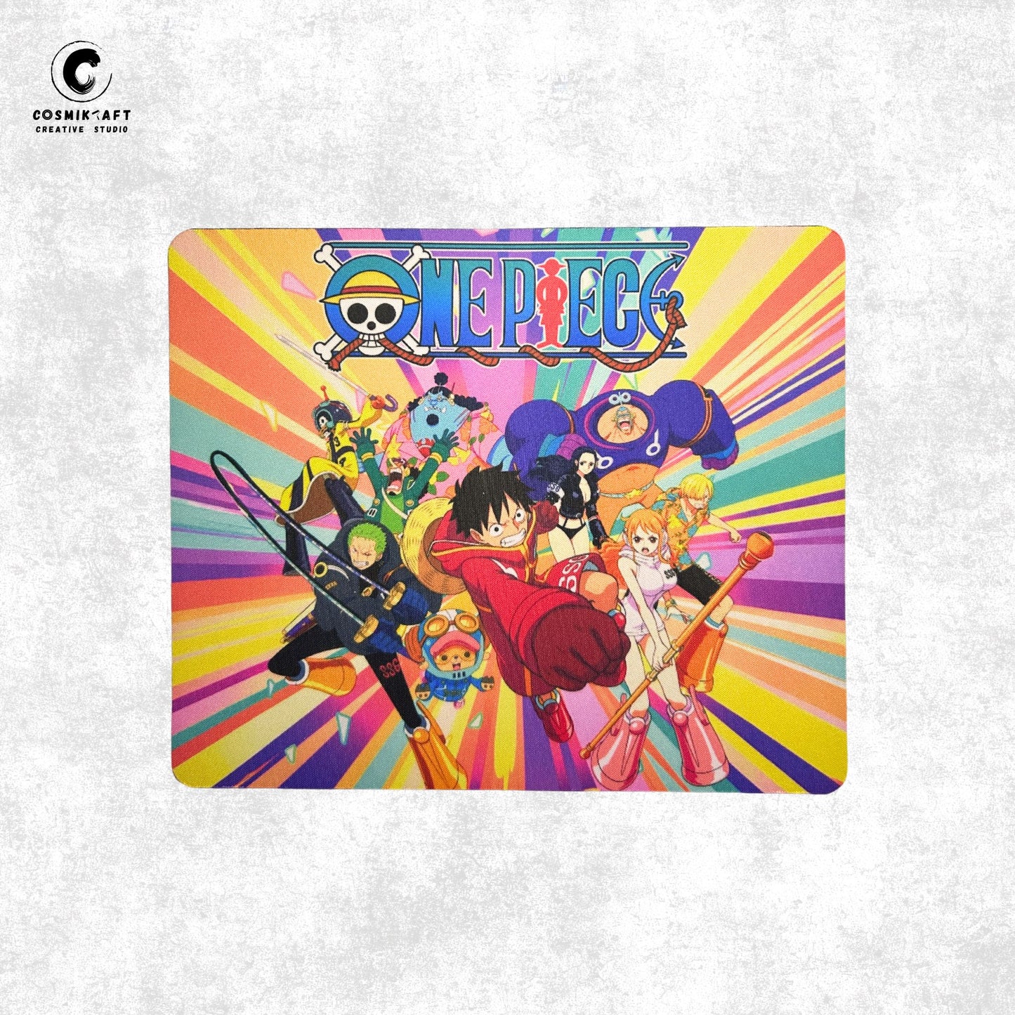 CosmiKraft Mouse Pad – One Piece: Grand Line Collage Edition