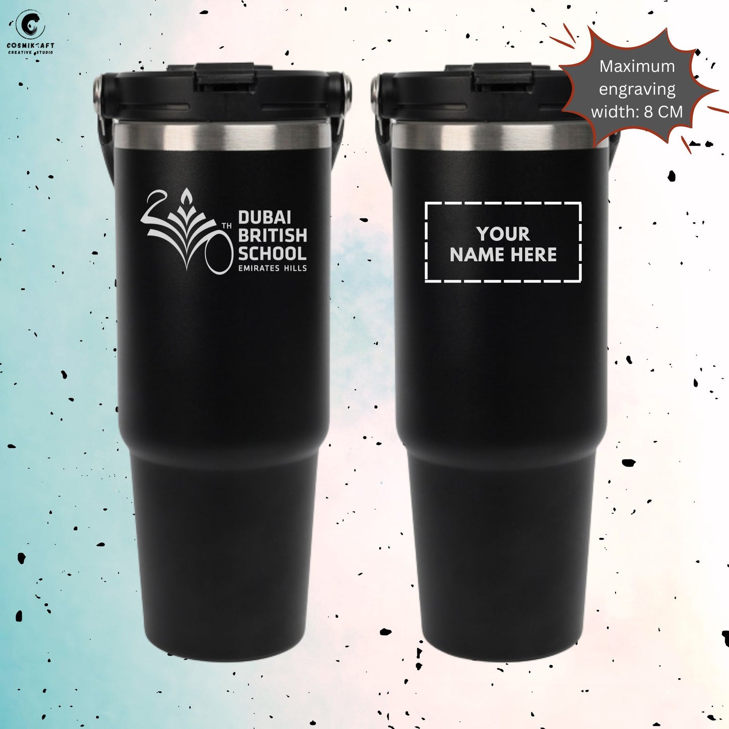 Coffee Tumbler Personalization for DBS EH