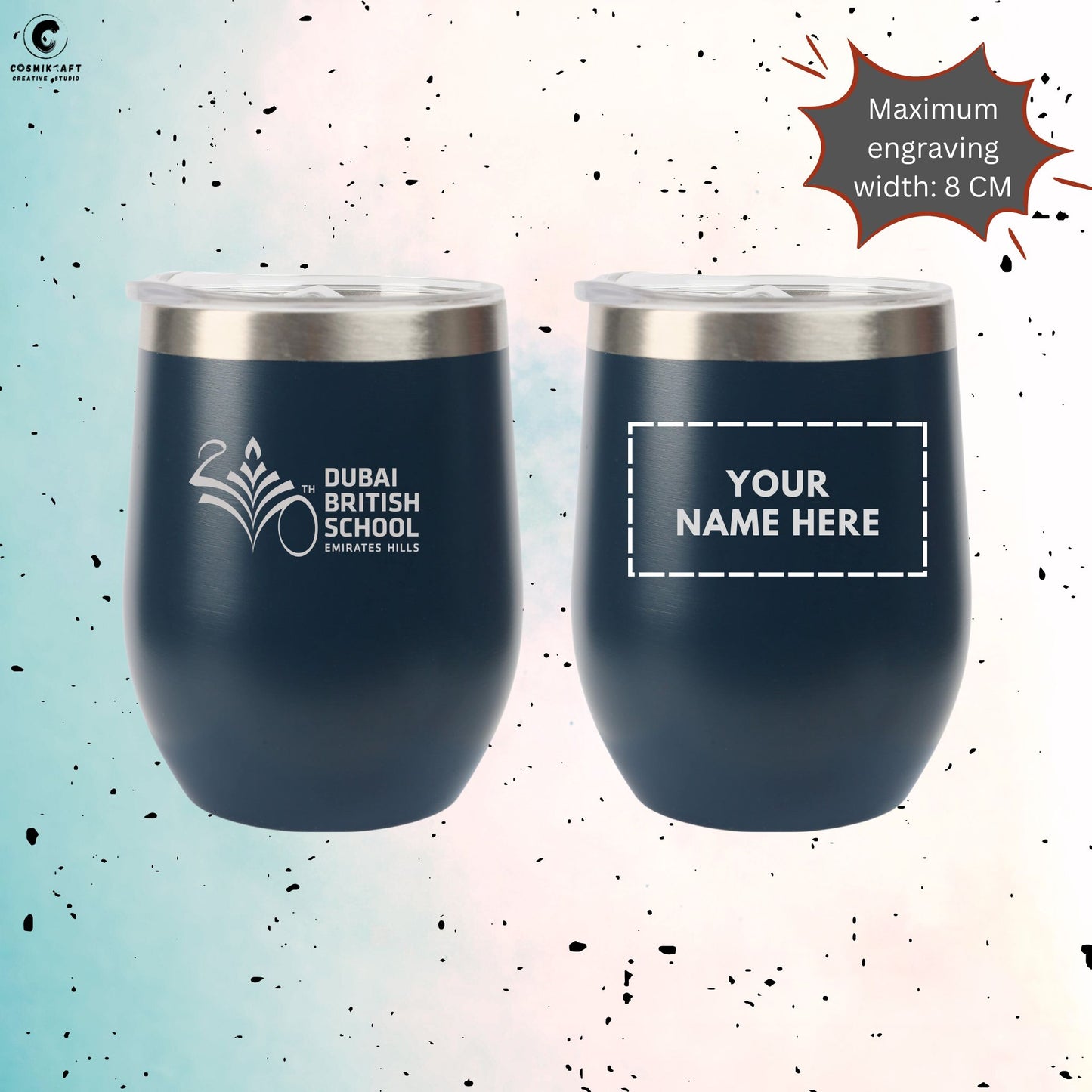 Coffee Tumbler Personalization for DBS EH