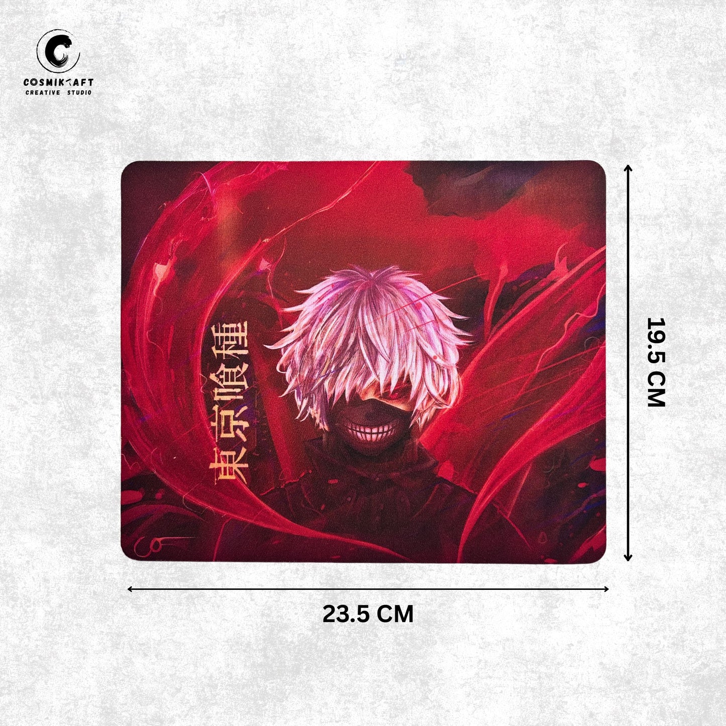 CosmiKraft Mouse Pad – Tokyo Ghoul: Kaneki’s Descent Edition